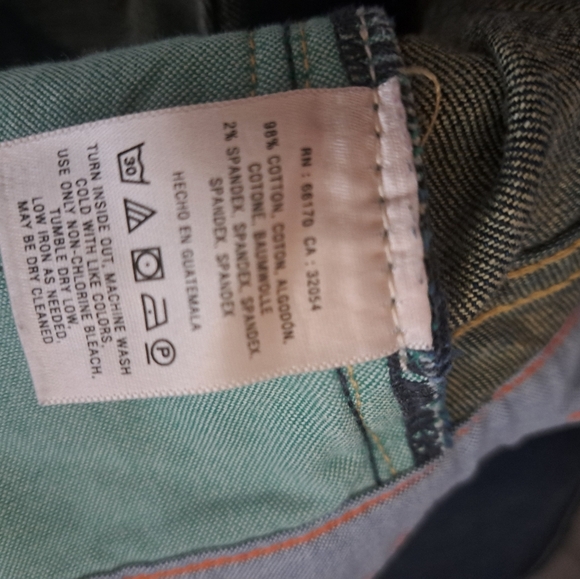 Anthropologie Holding Horses Jean Shorts denim Boy Short dark cotton blend 29 - Picture 8 of 9